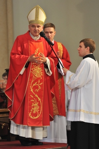 Msza prymicyjna abp. Konrada Krajewskiego - Łódź, 19 października