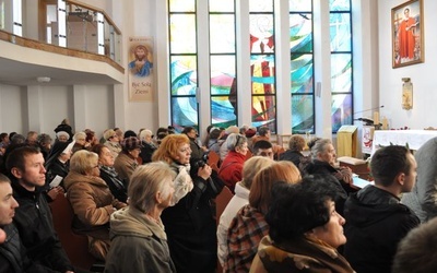Pielgrzymi z Płocka modlili się w sanktuarium Męczeństwa ks. Jerzego we Włocławku