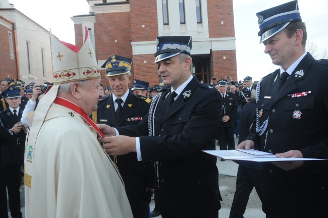 Strażacy u Jana Pawła II