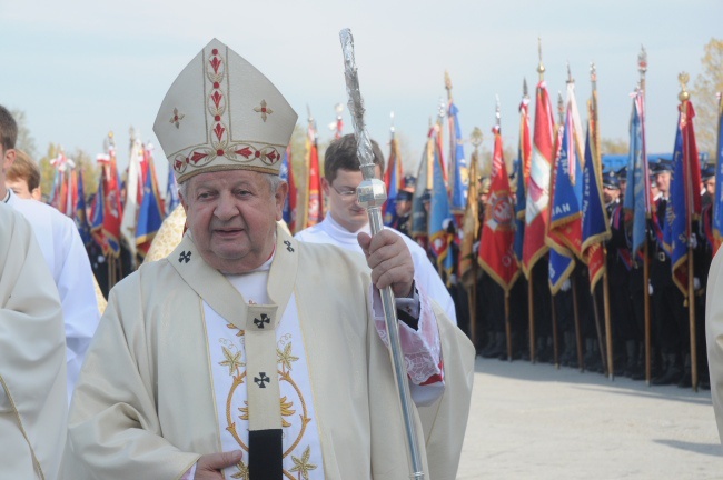 Strażacy u Jana Pawła II