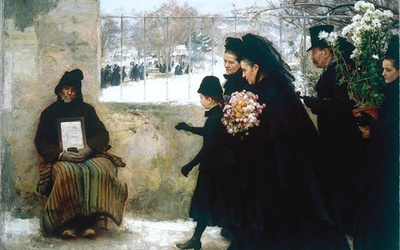 „Dzień Wszystkich Świętych”  olej na płótnie, 1888 Muzeum Sztuk Pięknych, Nancy