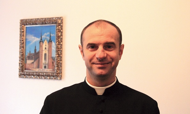  Ks. Przemysław Drąg z nadzieją patrzy w przyszłość Kościoła
