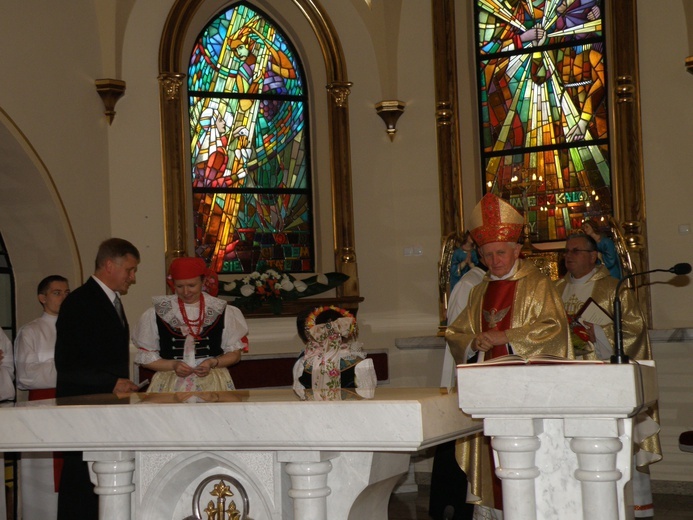 Konsekracja kościoła w Brzezince