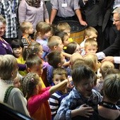 Bronisław Komorowski w Muzeum Papiernictwa