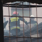 Pożar fabryki laminatu w Bielsku-Białej