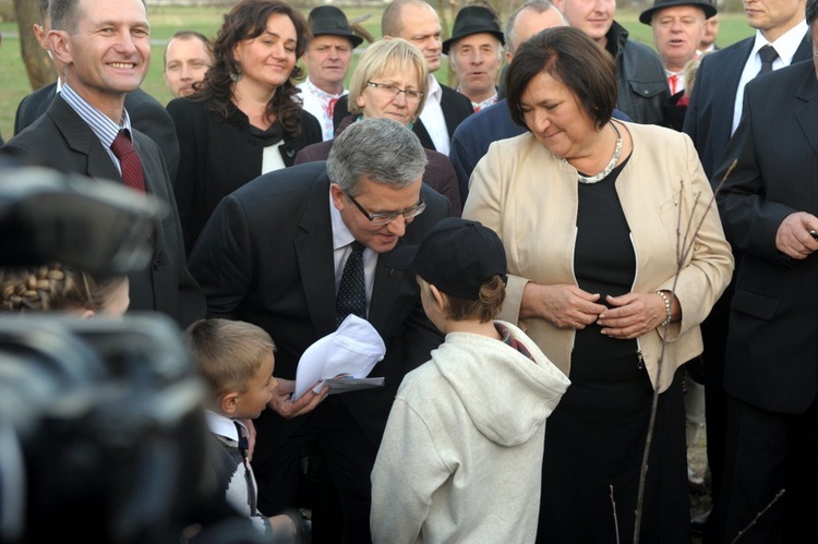 Prezydent w Mościsku