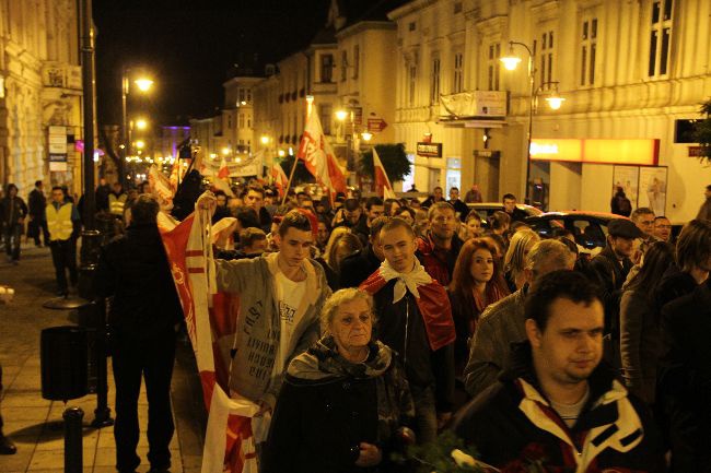 Marsz niepodległości w Tarnowie