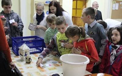 Zdobywcy aureolek w akcji