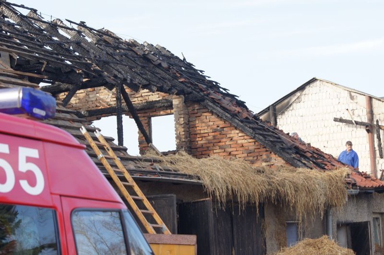 Pożar i odbudowa seminaryjnego gospodarstwa