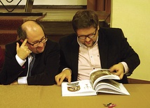  Redaktorzy książki Bogusław Tracz i Sebastian Rosenbaum