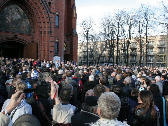 Msza pożegnalna Gerarda Cieślika