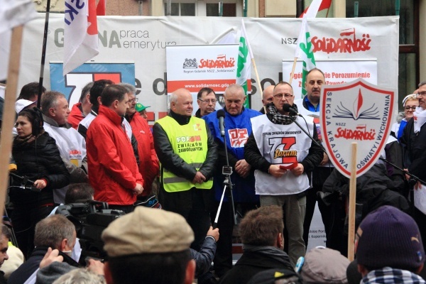 Manifestacja w Gdańsku