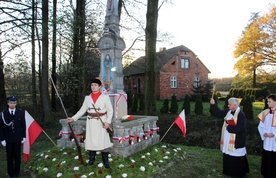 Na honorowej warcie stanął potomek powstańca styczniowego