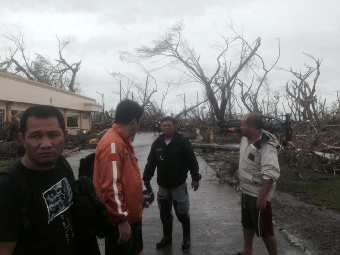 Zniszczenia na Filipinach