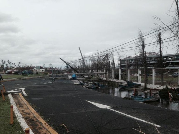 Zniszczenia na Filipinach