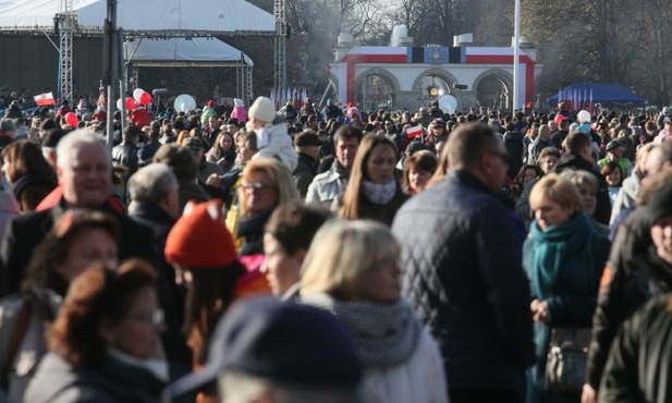 "Marsz to piękna nauka patriotyzmu" 