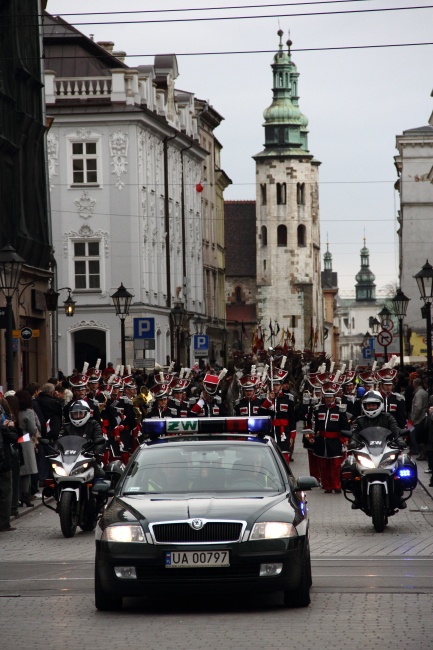 Patriotyczny pochód Drogą Królewską