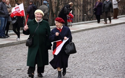 Patriotyczny pochód Drogą Królewską