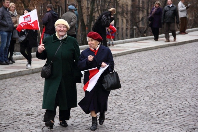 Patriotyczny pochód Drogą Królewską