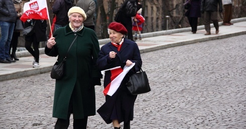 Patriotyczny pochód Drogą Królewską