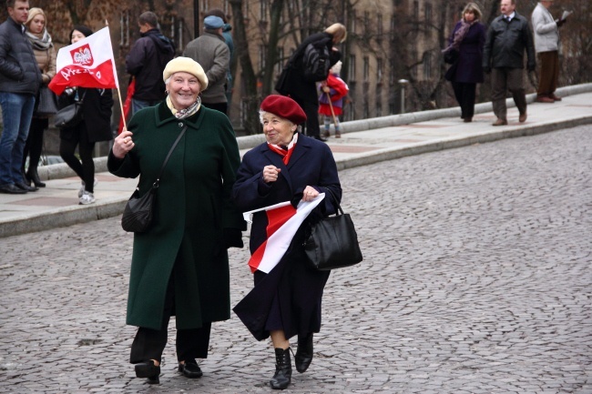 Patriotyczny pochód Drogą Królewską