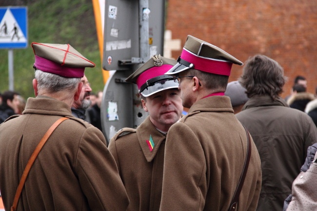 Patriotyczny pochód Drogą Królewską