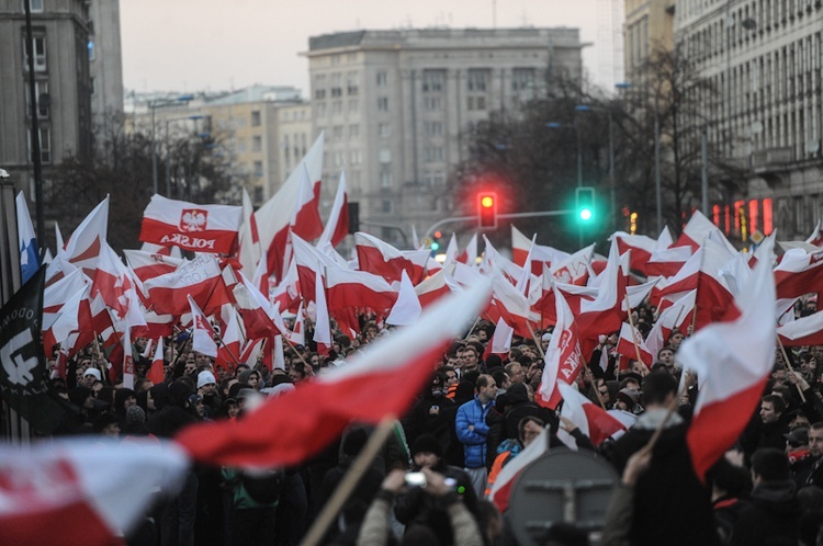 Marsz Niepodległości i zadymy.