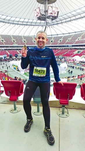  Artur Zakrzewski po transplantacji wątroby przebiegł maraton