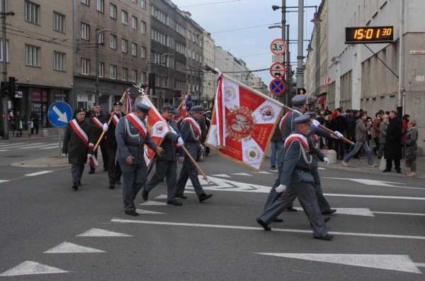 Odsłonięcie pomnika Piłsudskiego