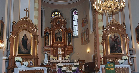  Odnowione wnętrze kościoła 