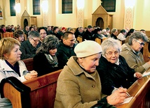 Żywieccy parafianie chętnie skorzystali z tego zaproszenia Pana Boga