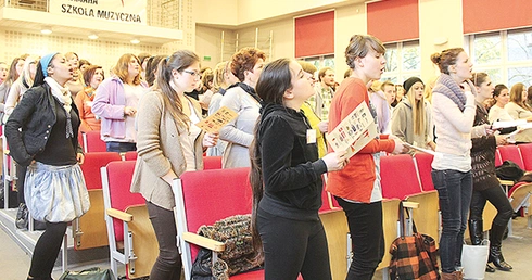  Zeszłoroczne warsztaty gospel w Centrum Edukacyjnym im. Jana Pawła II w Gliwicach