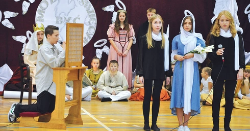 Scena przejmującej spowiedzi zabójcy św. Marii Goretti