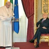 Papież u prezydenta Włoch