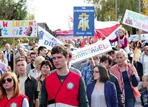 Marsz dla życia w Bochni był jednym z większych wydarzeń diecezjalnych mijającego roku
