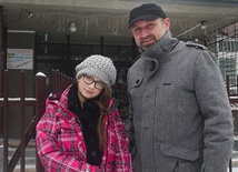  Wojciech Bonowicz z córką