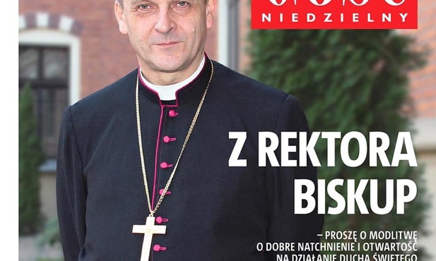 Okładka najbliższego numeru "GN", w którym prezentujemy nowego ordynariusza naszej diecezji i publikujemy pierwszy wywiad