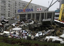 Wzrosła liczba ofiar katastrofy na Łotwie
