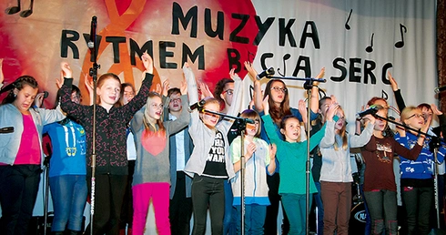  Młodzi artyści  byli w swoim żywiole