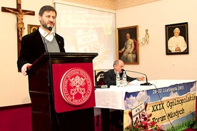 Wykład inauguracyjny wygłosił Franciszek Kucharczak 