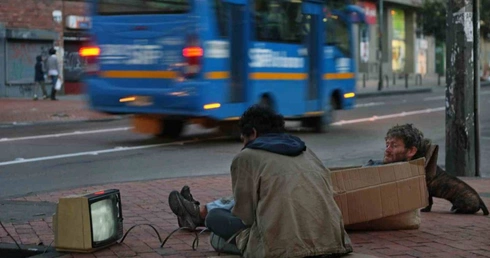 Autobus z pomocą dla bezdomnych