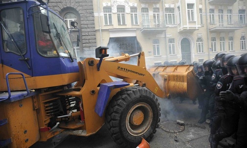 Szturm na siedzibę Janukowycza "to prowokacja"