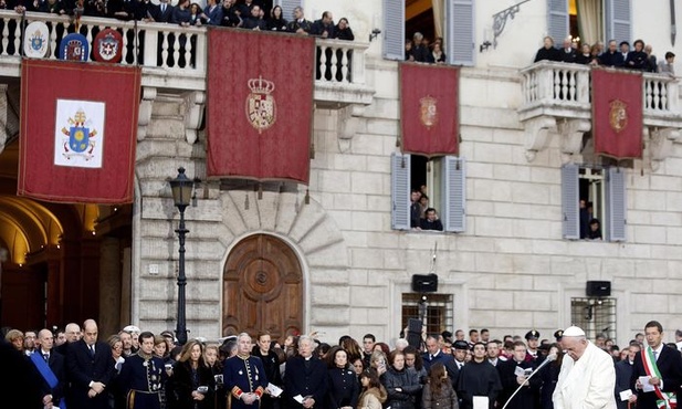 Franciszka hołd dla Niepokalanej