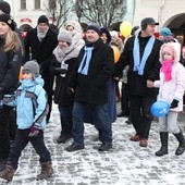 Pierwsze rodzinne spotkanie na cieszyńskim Rynku odbyło sie w grudniu 2013 r.