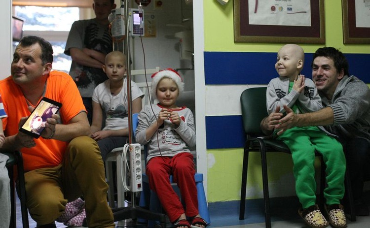 Mikołaje w Dziecięcym Szpitalu Klinicznym w Lublinie