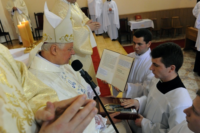 Posługi w radomskim Wyższym Seminarium Duchownym