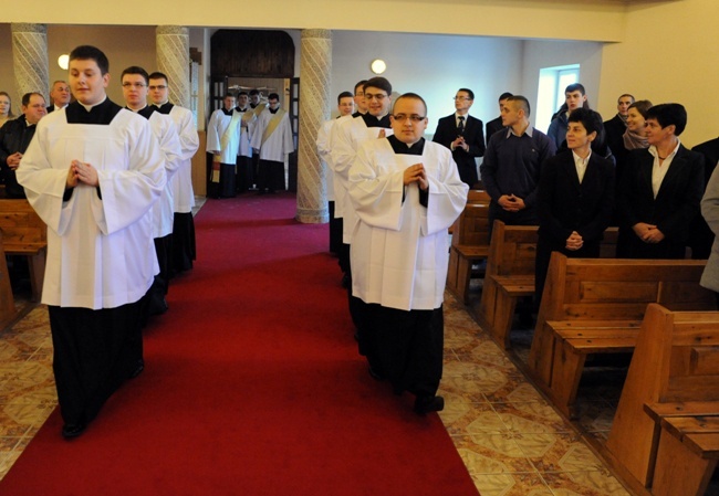 Posługi w radomskim Wyższym Seminarium Duchownym