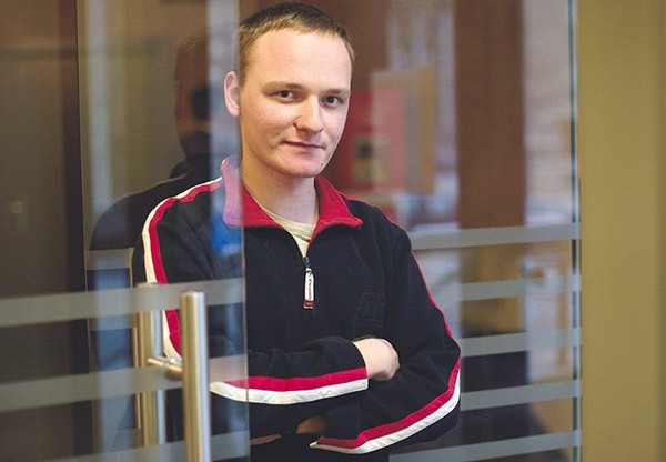 Łukasz Raczek, student teologii UŚ