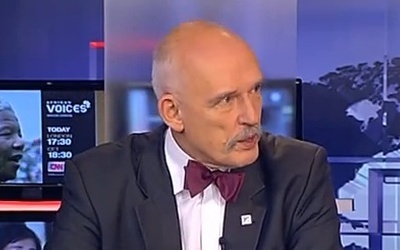 Korwin-Mikke nokautuje posła Twojego Ruchu ws. krzyża w Sejmie