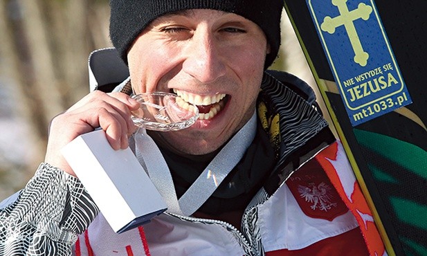 Mateusz Ligocki wziął udział  w akcji „Nie wstydzę się Jezusa” 